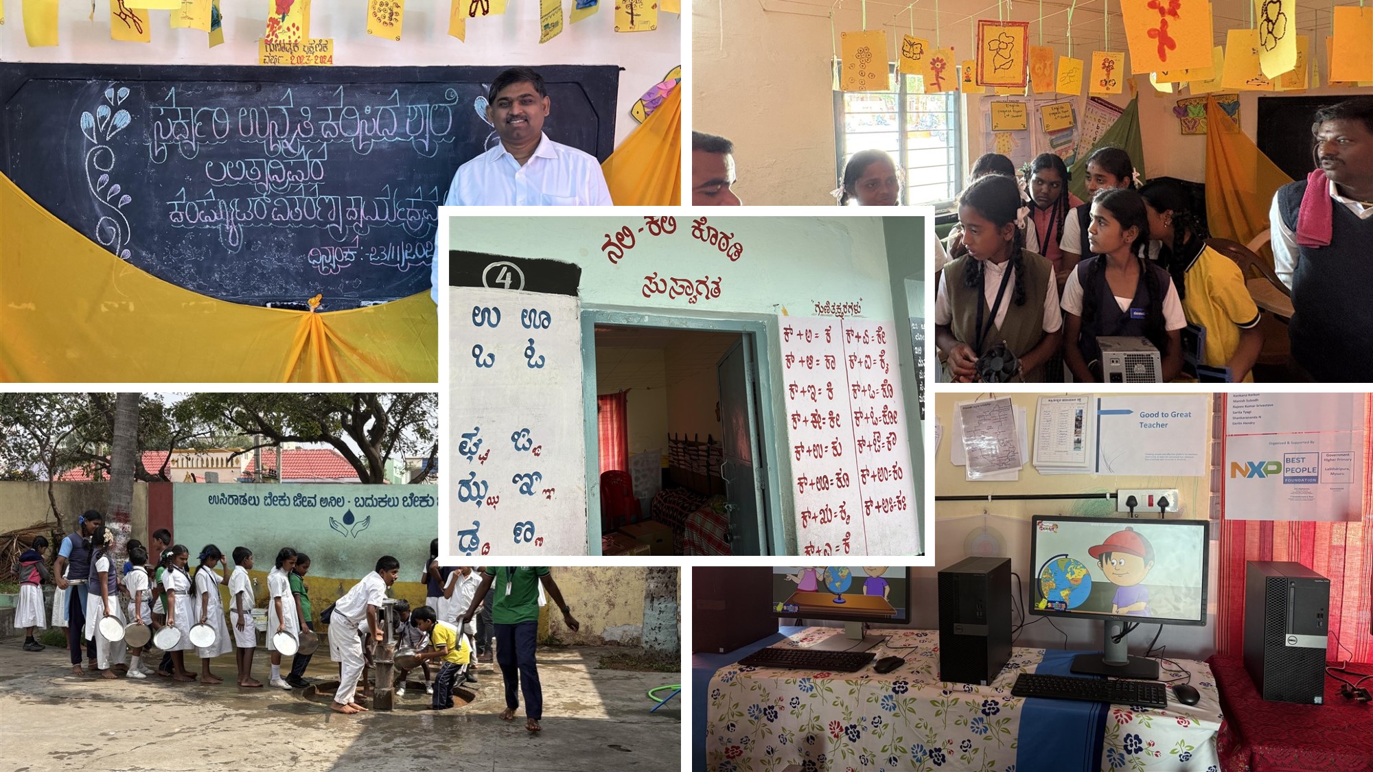 Uplifting Rural Girls Students in Electronics at Lalithadripura Mysore