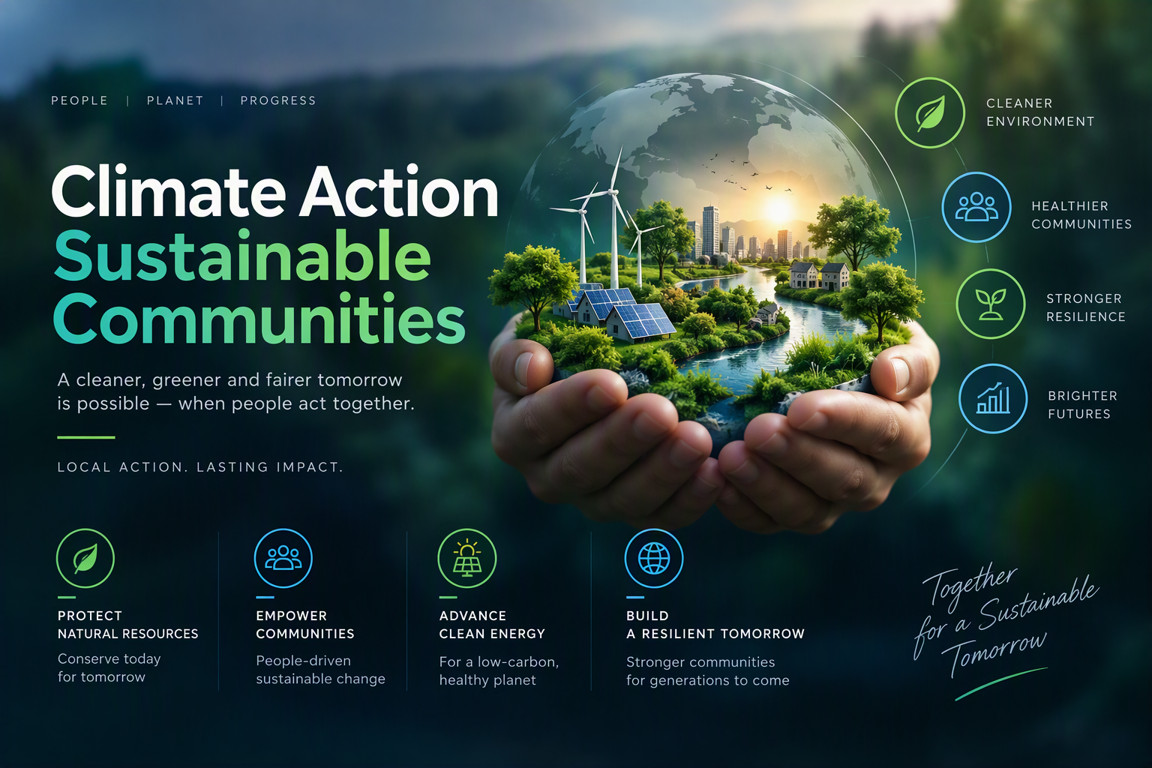Climate Action & Sustainable Communities - IoT Sensors and Environmental Innovation