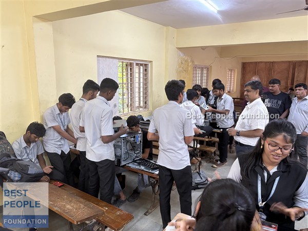 IT Hardware Workshop in Govt PU College Hebbal